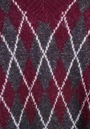 Пуловер без рукавов