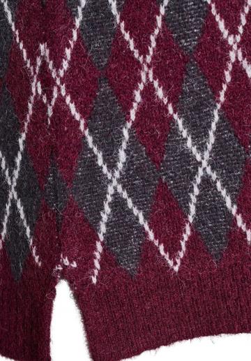 Пуловер без рукавов