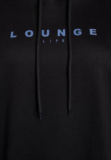 Пуловер с капюшоном