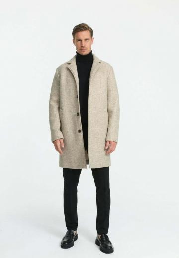 Шерстяное пальто