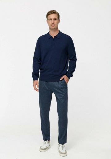 Поло с длинным рукавом