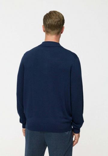 Поло с длинным рукавом