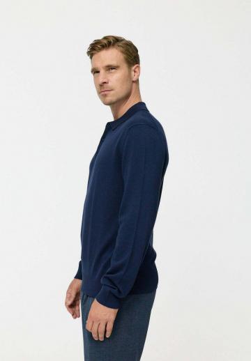 Поло с длинным рукавом