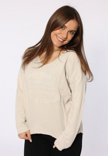 Длинный пуловер