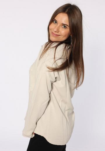 Длинный пуловер