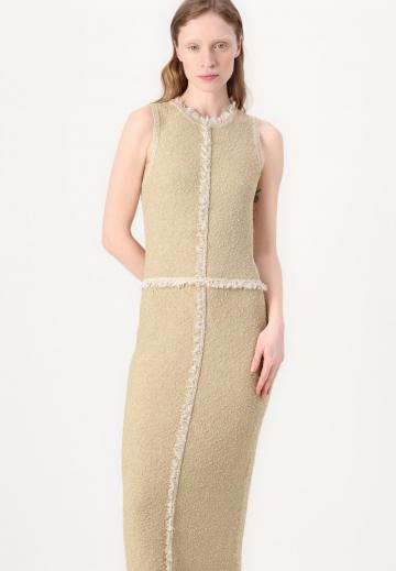 Вязаное платье