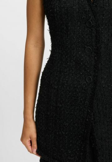 Длинный жилет