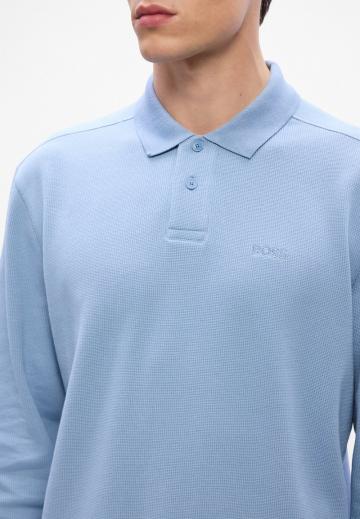 Поло с длинным рукавом