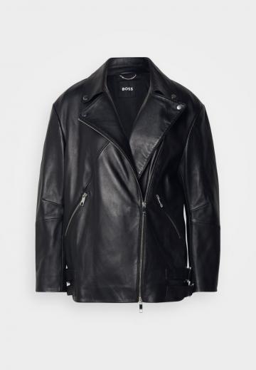 Кожаное пальто