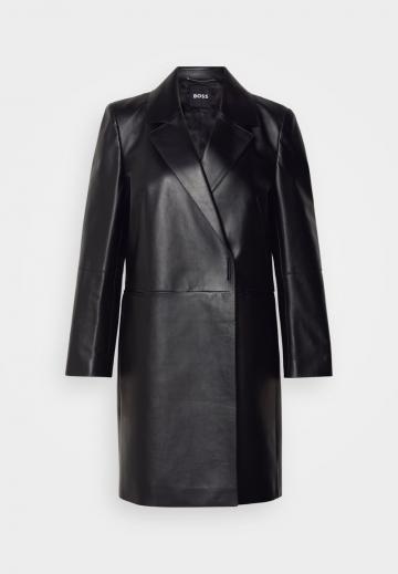 Кожаное пальто