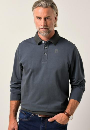 Поло с длинным рукавом