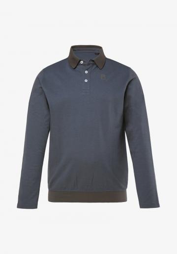 Поло с длинным рукавом