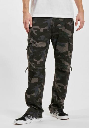 Брюки с накладными карманами