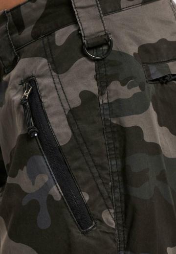 Брюки с накладными карманами