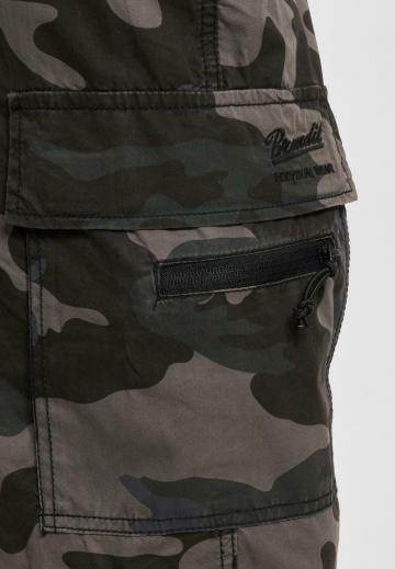 Брюки с накладными карманами