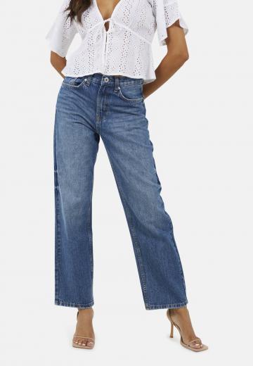 Прямые джинсы