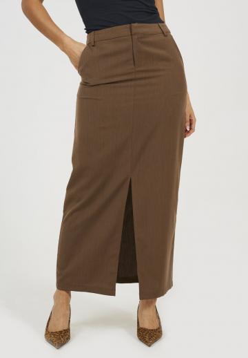 Юбка с накладными карманами