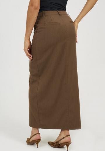 Юбка с накладными карманами