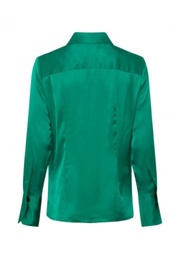 Атласная блузка