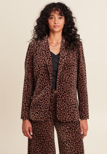 Длинный блейзер