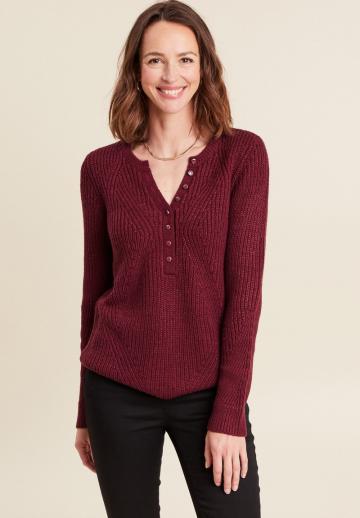 Длинный пуловер