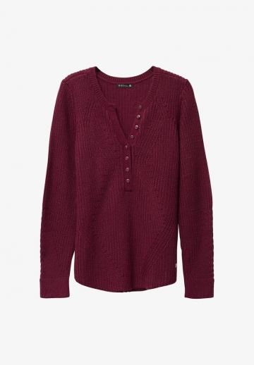 Длинный пуловер