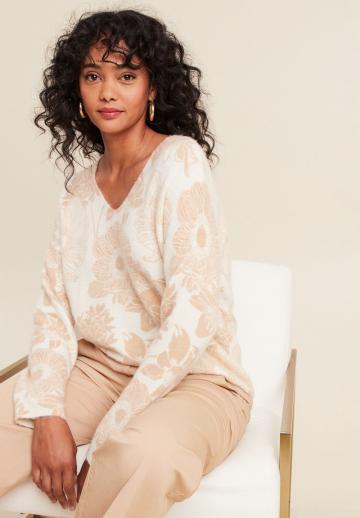 Длинный пуловер