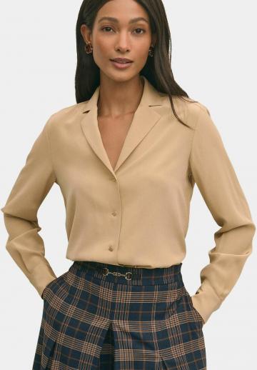 Шелковая блузка