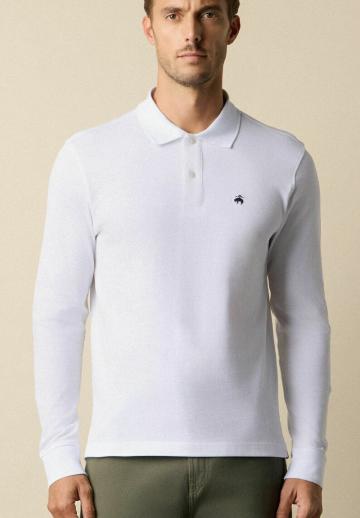 Поло с длинным рукавом