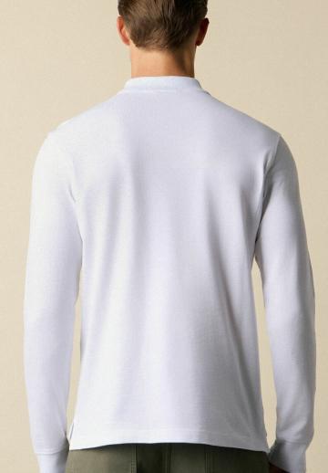 Поло с длинным рукавом