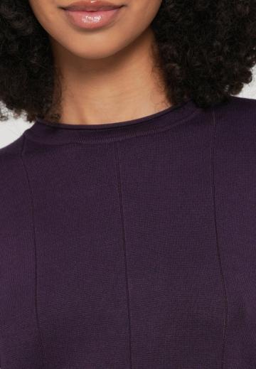 Пуловер с коротким рукавом