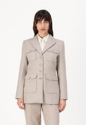 Блейзер с накладными карманами