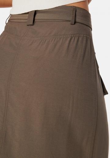 Юбка с накладными карманами