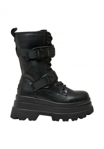 Сапоги на шнуровке