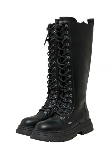 Сапоги на шнуровке