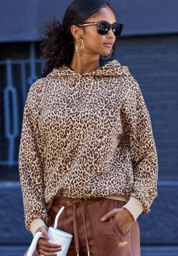 Пуловер с капюшоном