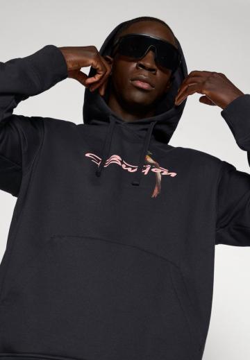 Пуловер с капюшоном