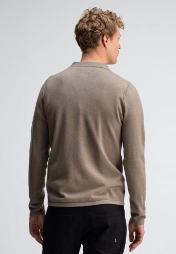 Поло с длинным рукавом