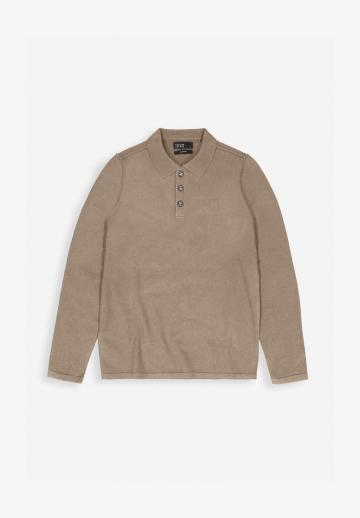 Поло с длинным рукавом