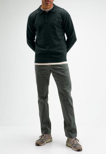 Поло с длинным рукавом