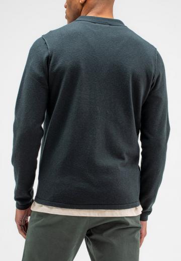 Поло с длинным рукавом