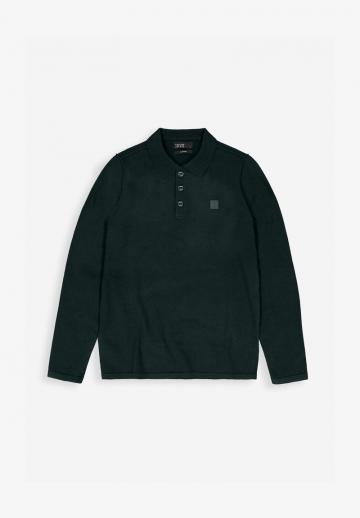 Поло с длинным рукавом