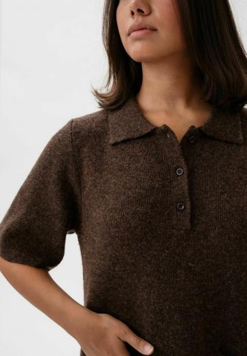 Вязаное платье