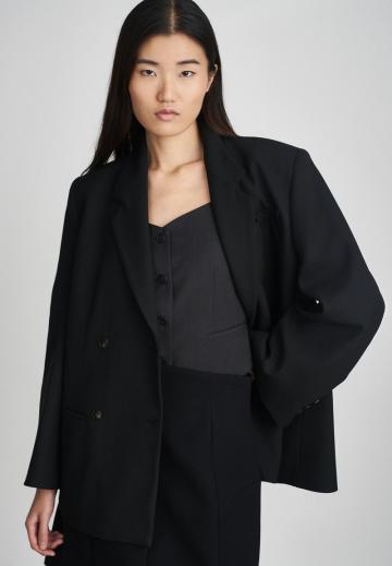 Длинный блейзер