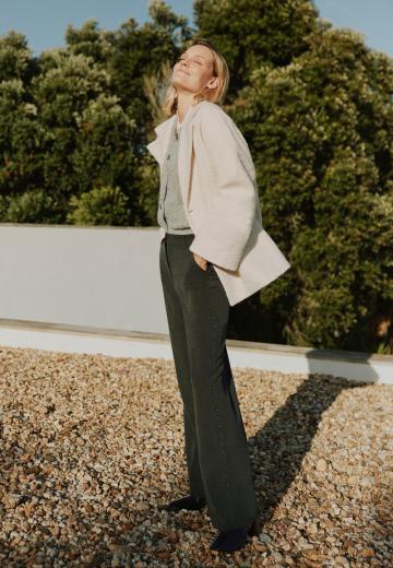 Короткое пальто