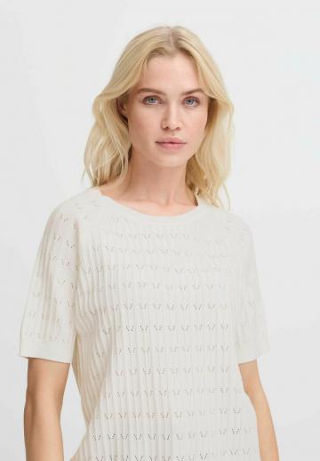 Пуловер с коротким рукавом