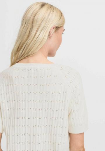 Пуловер с коротким рукавом