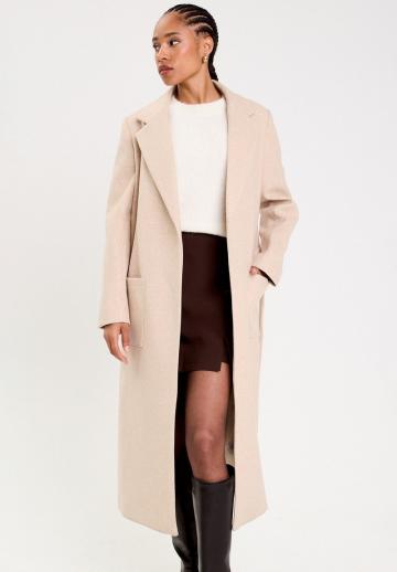 Шерстяное пальто