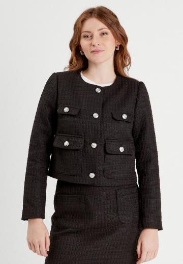 Блейзер с накладными карманами