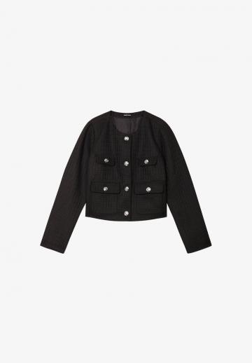 Блейзер с накладными карманами